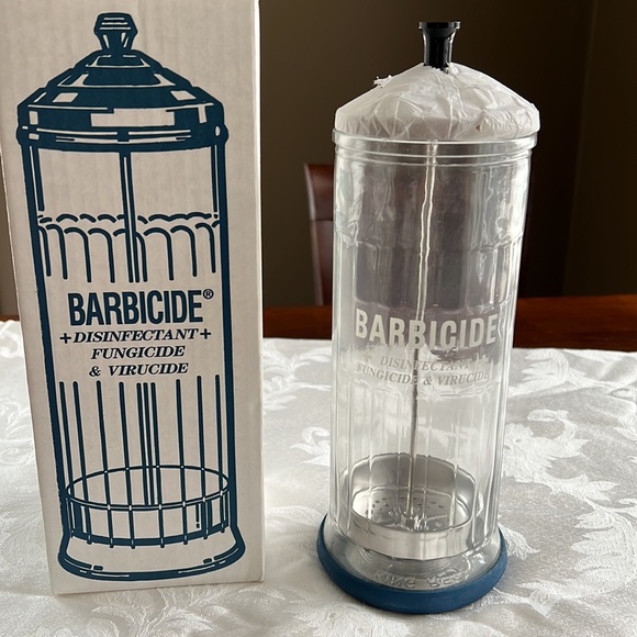 Barbicide Bath Barbicide Jar New For Disinfectant Fungicide Virucide Poshmark